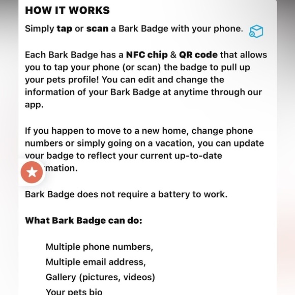 NEW Bark Badge by My Buddy - Picture 4 of 5